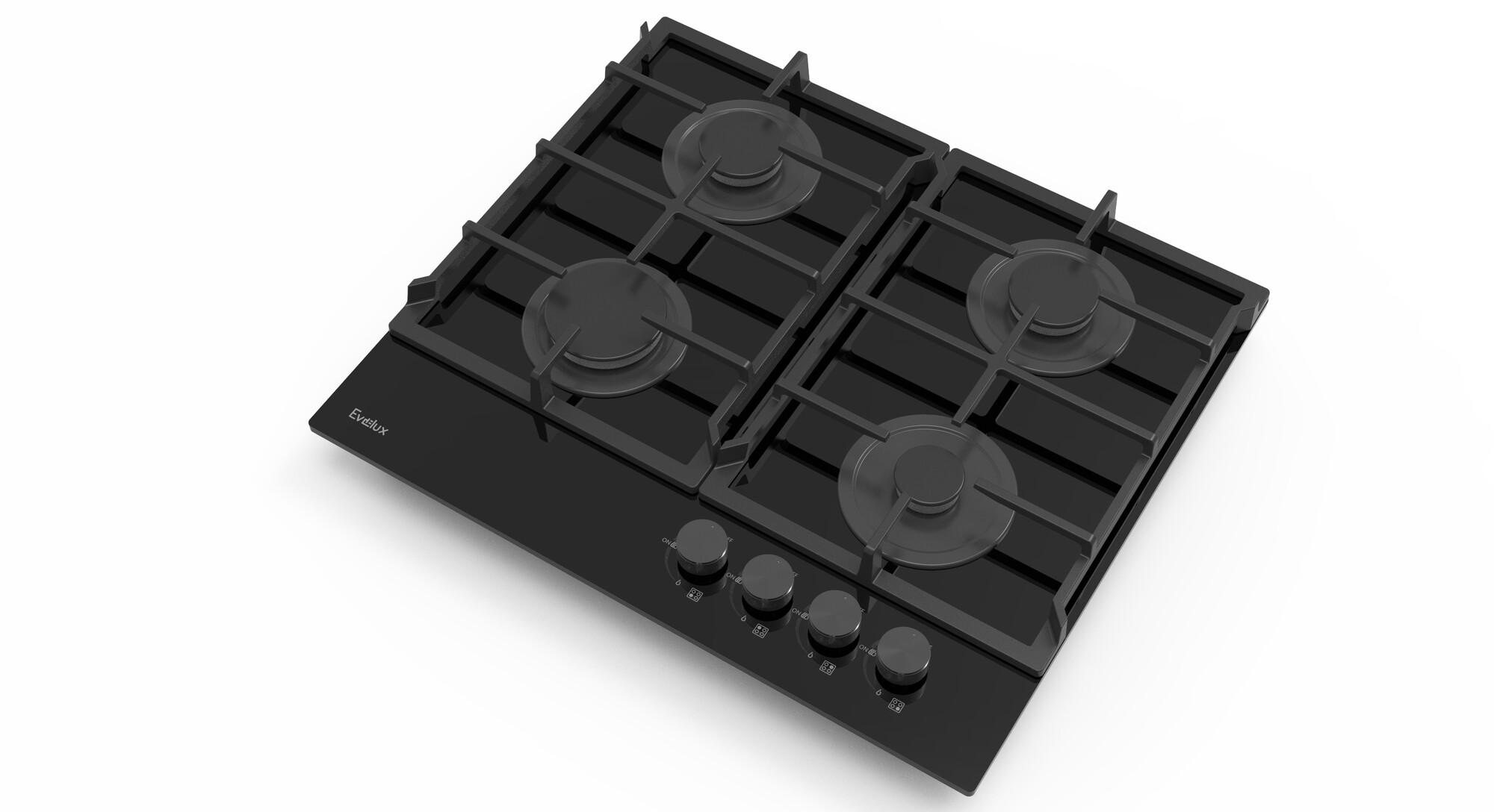 9226476 Газовая варочная поверхность Evelux HEG 615 BG STDN-0100997 - Вид №2