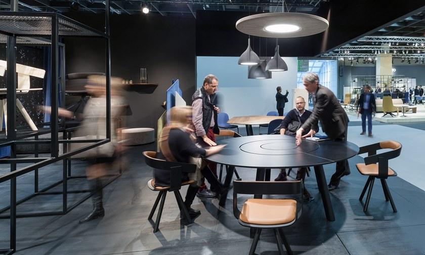 BuzziSpace Круглый деревянный стол для переговоров Buzzipicnic sun-id-1425793 - Вид №4