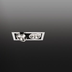 Vibia 8141-01 cromo CORNER встраиваемый потолочный 102604 - Вид №1