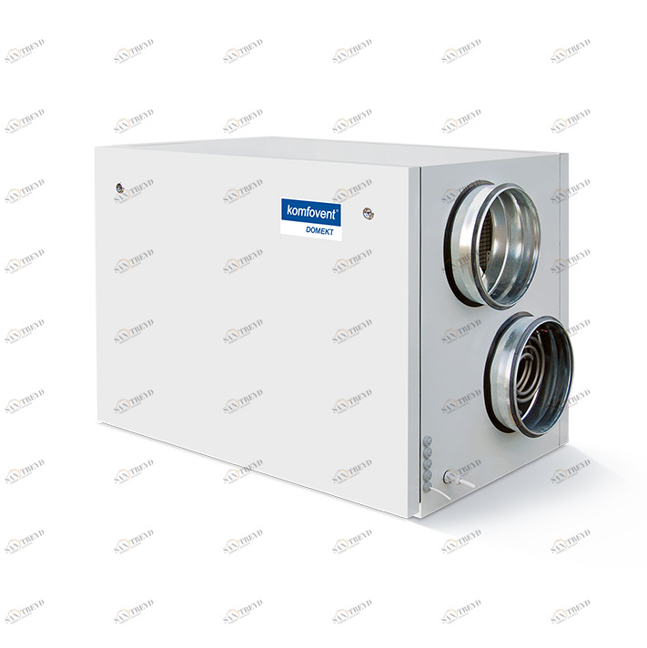Приточно-вытяжная установка с роторным рекуператором DOMEKT-R-600-H KOMFOVENT sun-id-683792