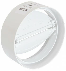 First Corporation Муфта для круглых труб с обратным дроссельным клапаном La ventilazione Cvl100b