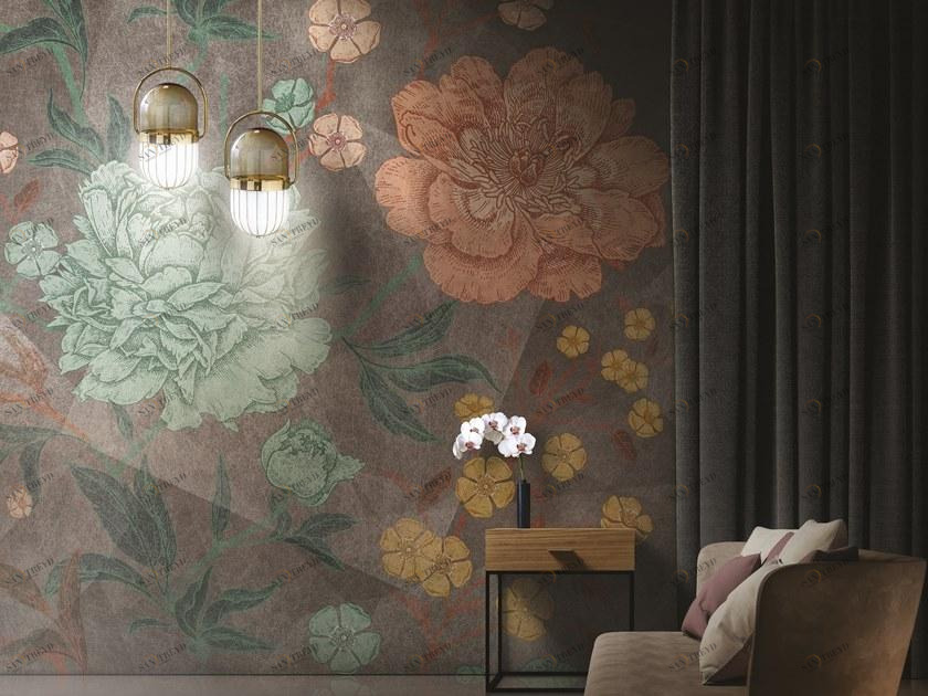 Inkiostro Bianco Панорамные обои с цветочными мотивами Natural beauty 01-19 Inkcwsr19