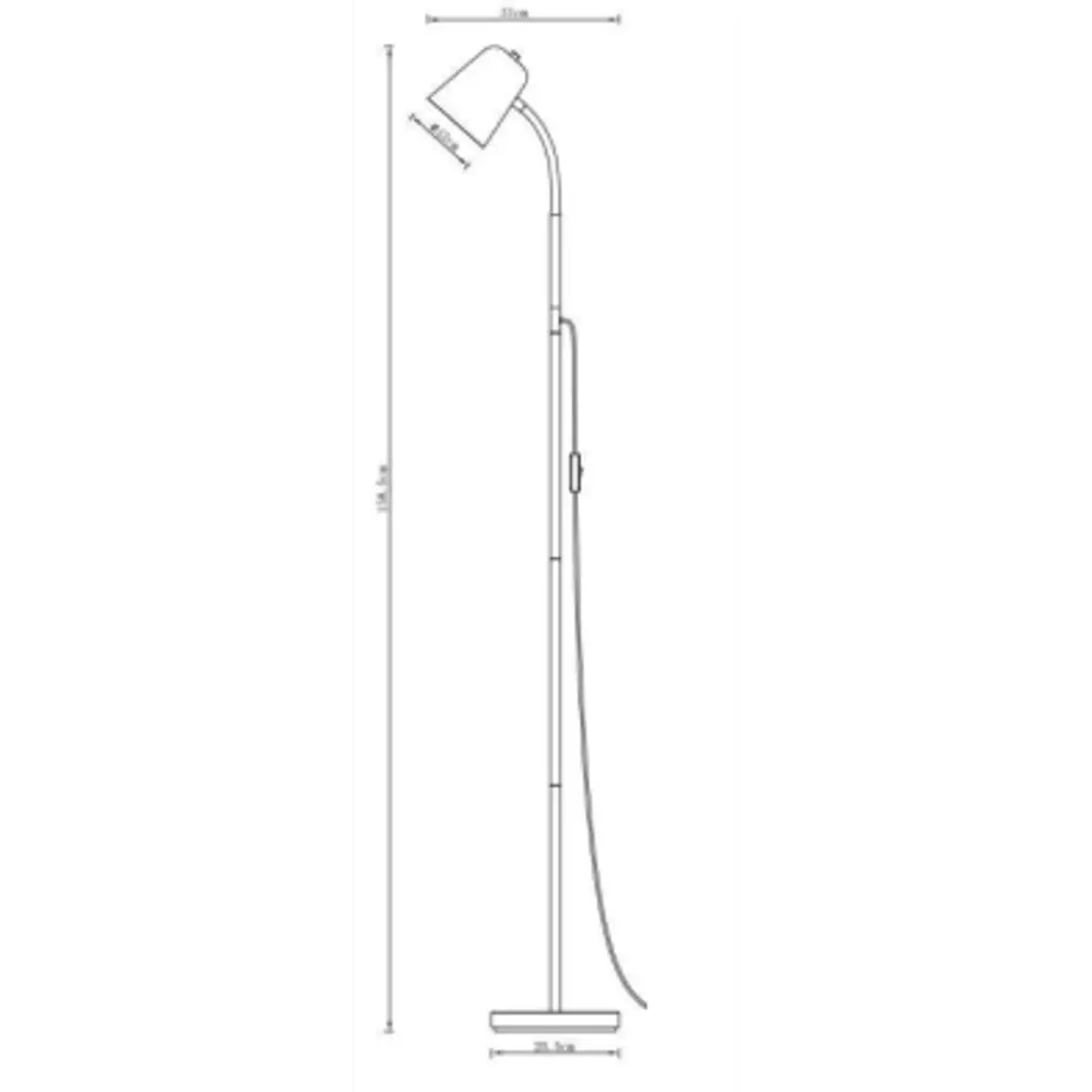 Торшер Camelion KD-434F C01 в стиле минимализм с бежево-черным дизайном 89387938 STLM-1414289 - Вид №8