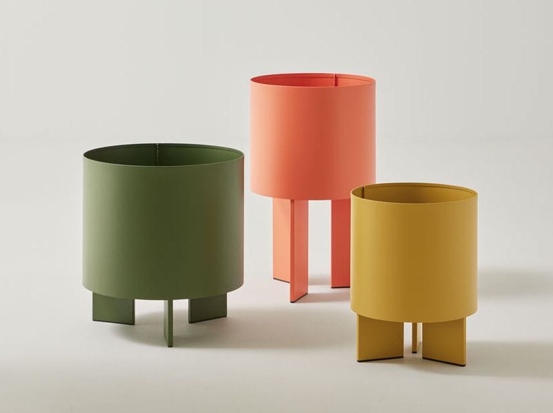 Алюминиевая круглая ваза Systemtronic Croma ARCH-00029596 - Вид №1