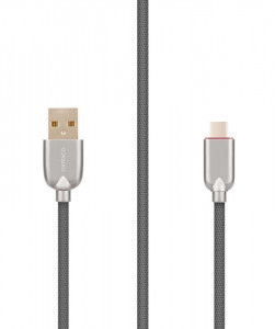 485061 Кабель "Digital CB-05 USB - USB Type-C", 1 м, серый Rombica