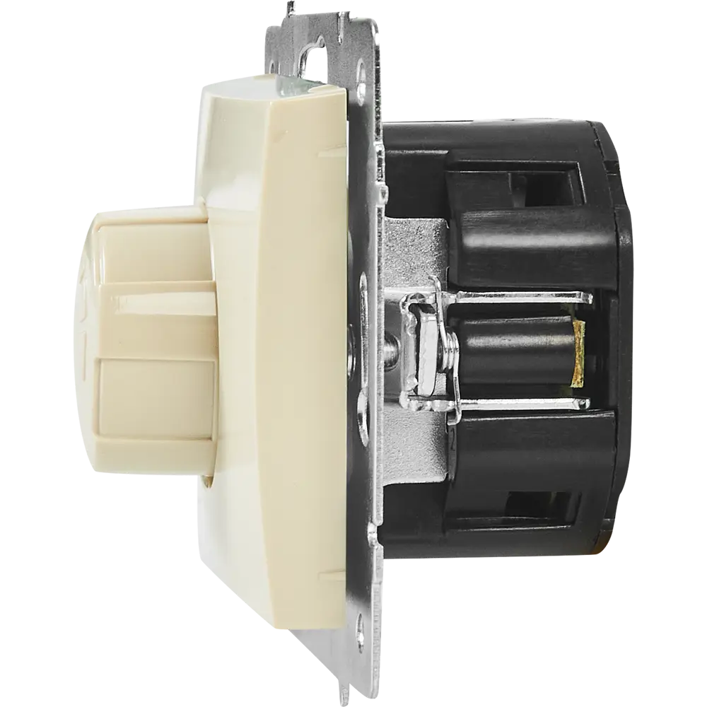 Диммер встраиваемый Lezard Karina 1000 Вт цвет кремовый STLM-2178612 - Вид №3