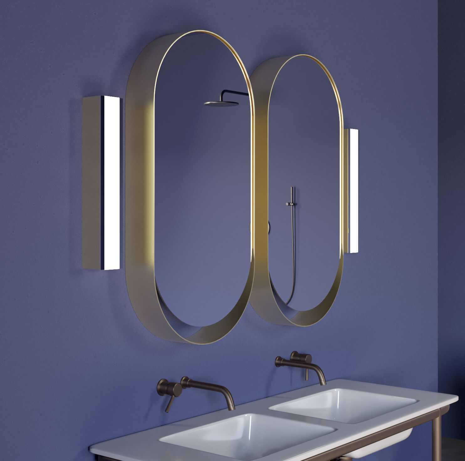 Алюминиевый светодиодный настенный светильник DDL KEY LIGHT BOLD ARCH-00033576 - Вид №1