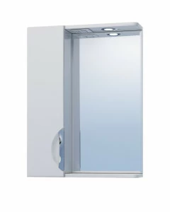 Зеркало Callao 500 левое, со спотом500⨉150⨉700 мм белый