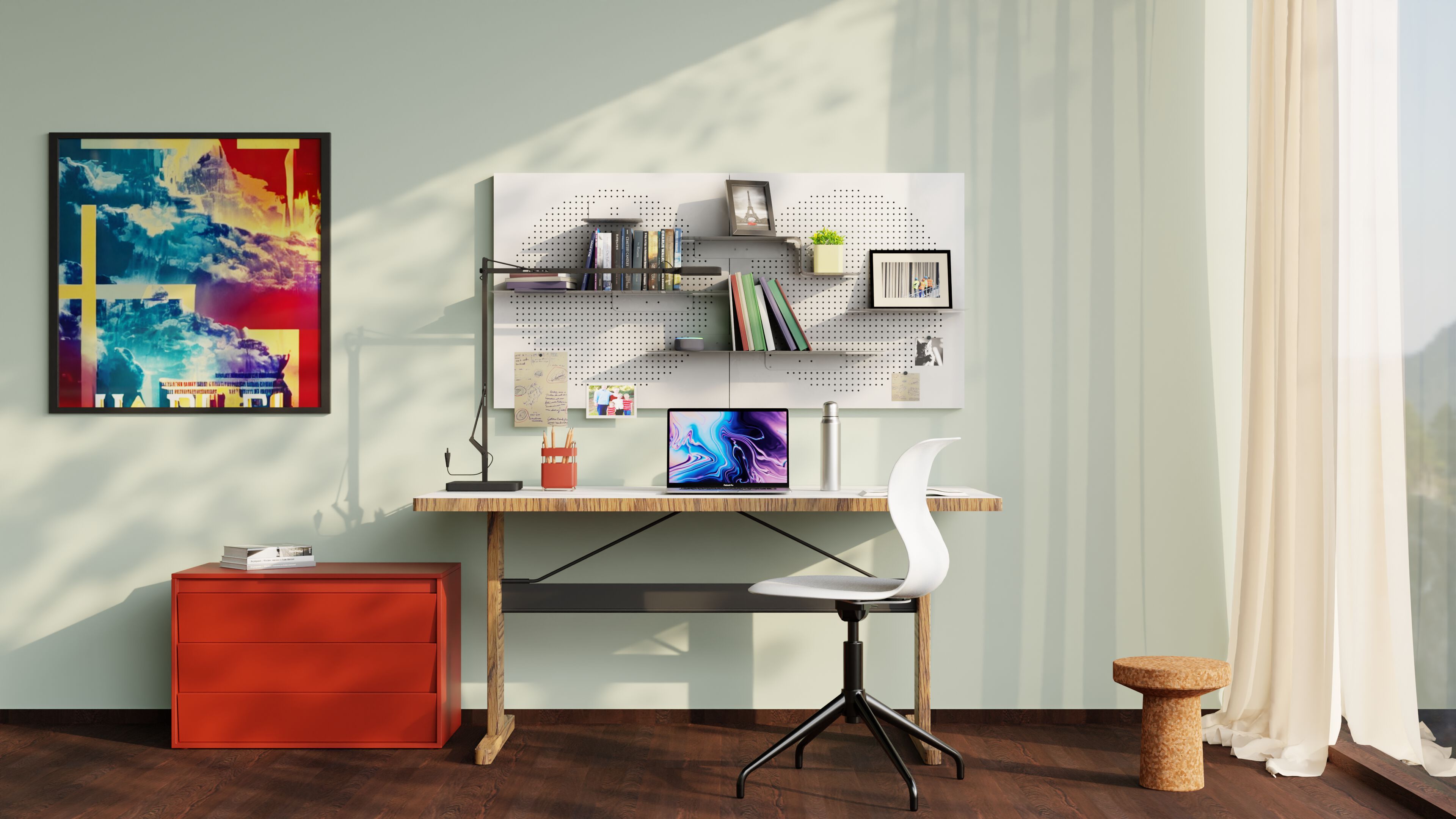 Магнитная полка из листового металла Ob-Jack Nora ARCH-00070585 - Вид №3