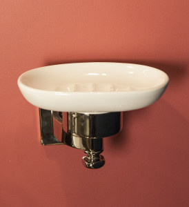 Керамическая настенная мыльница