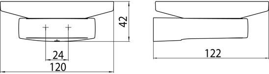Emco Bad Portasapone a muro Trend 0230 001 00 - Вид №1