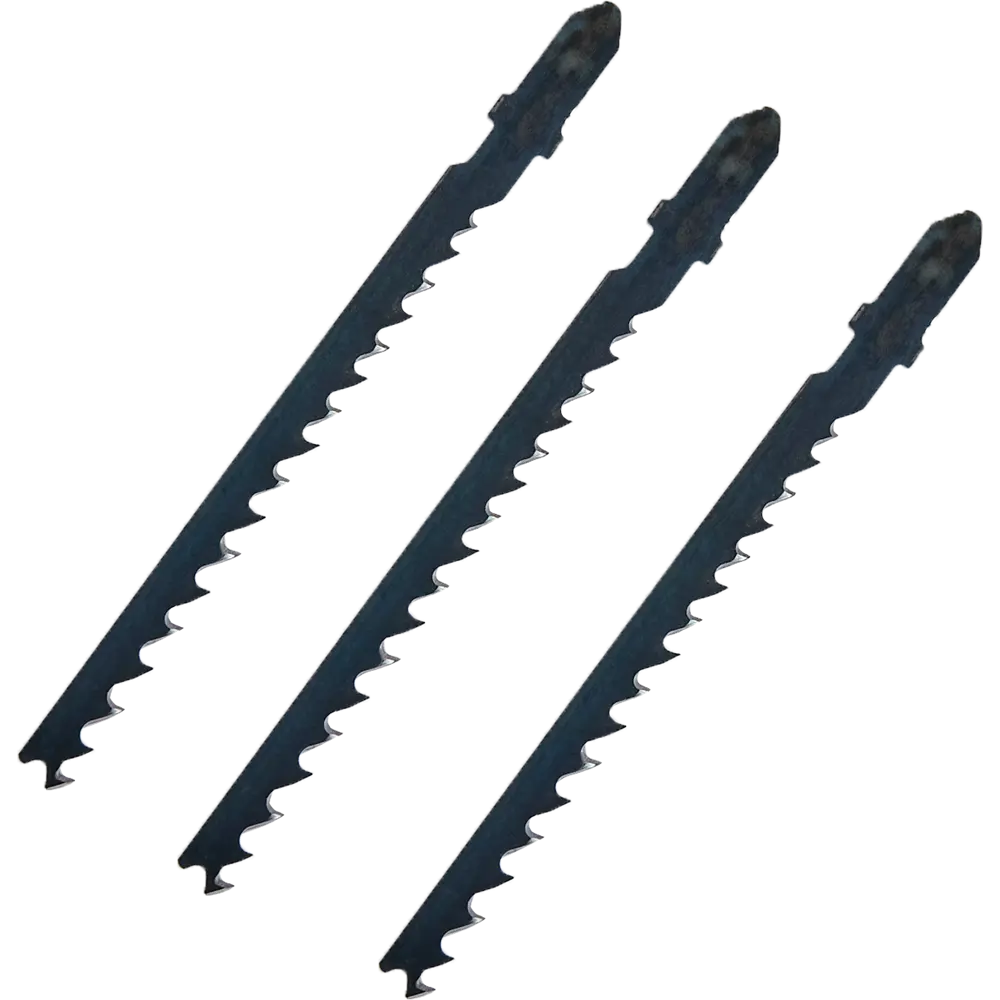 Набор пилок для лобзика по дереву Bosch T244D, 3 шт BOSCH PROFESSIONAL STLM-2133611 - Вид №1