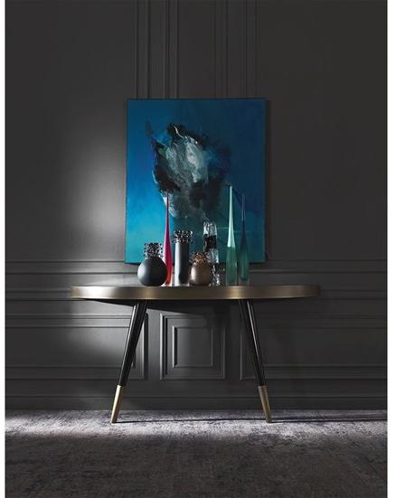 Gianfranco Ferré Home Консоль-полумесяц из мрамора Mayfair sun-id-1501922 - Вид №1