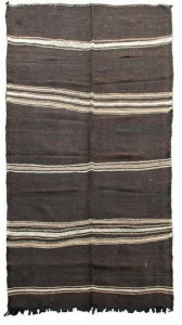 AFOLKI Ковер из шерсти в прямоугольную полоску Tata Ta61be