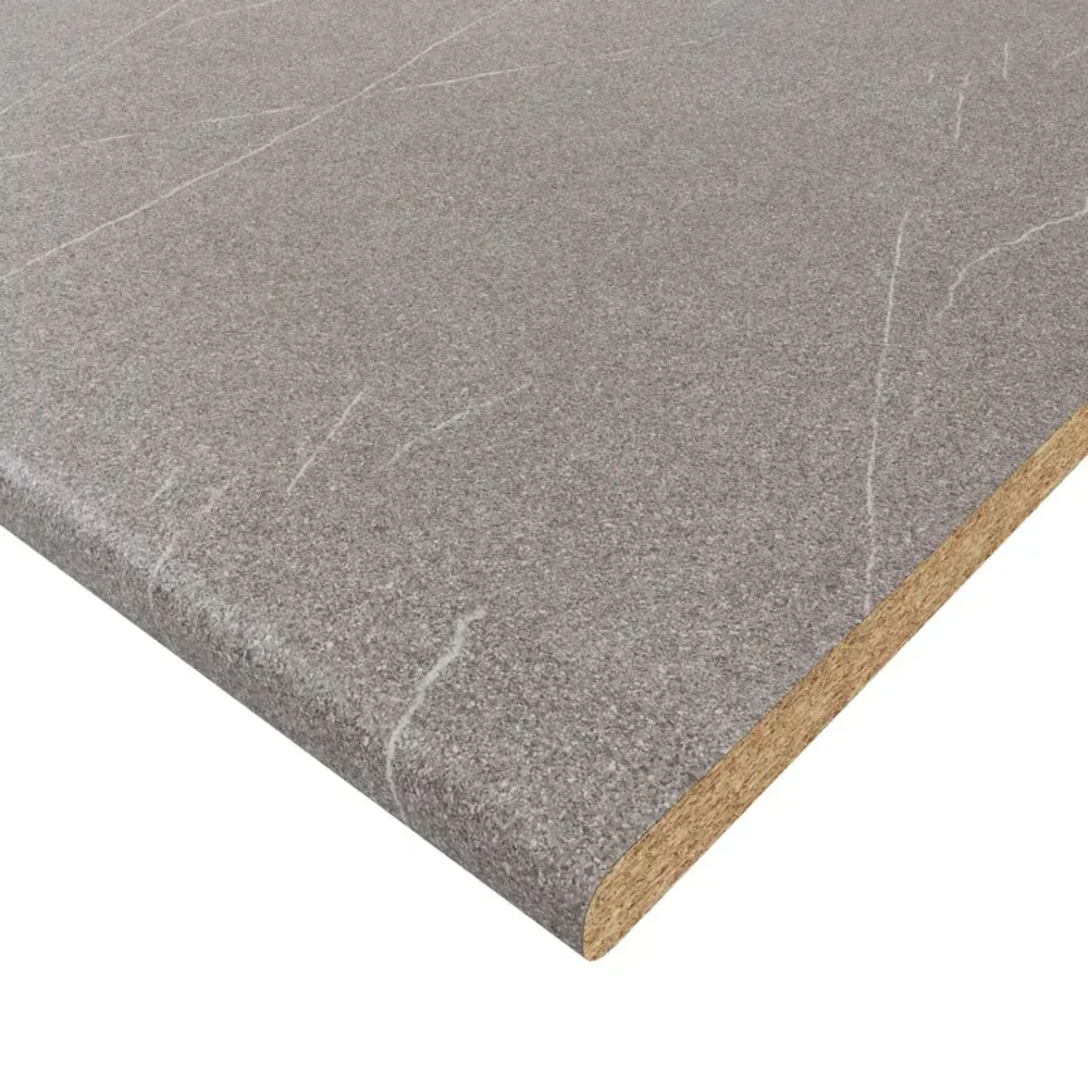 Столешница кухонная 120x60x2.5 см ДСП цвет гранит серый Santreyd ДСП Постформинг STLM-2095882 - Вид №2