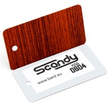 Торцевой П-образ.профиль, красное дерево 0604 4 м БАРД 2511168 - Вид №1