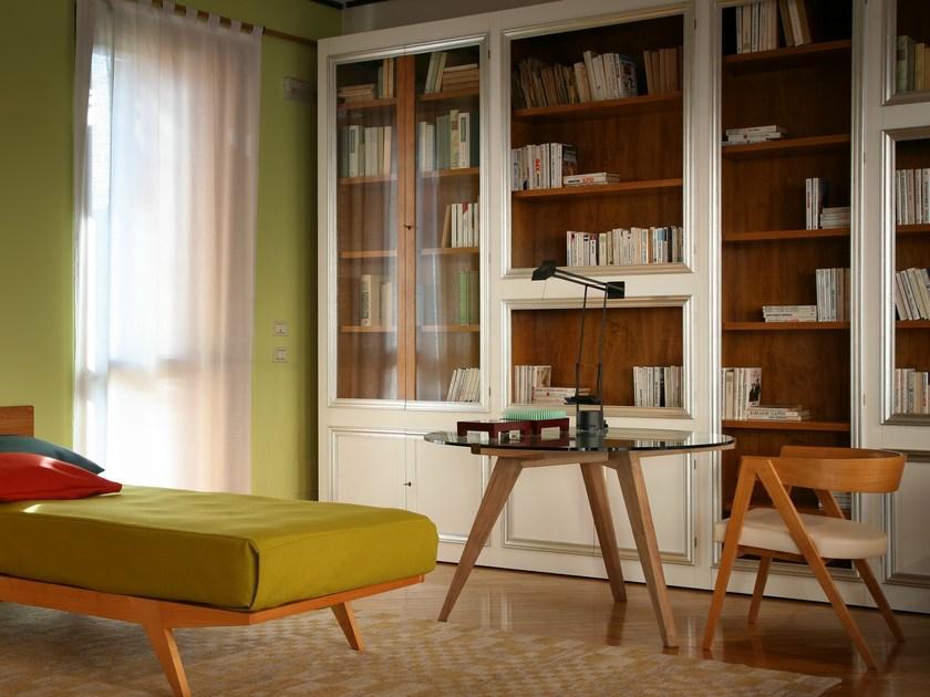 Morelato Модульный книжный шкаф вишня Maschera Art. fs3510178 - Вид №2