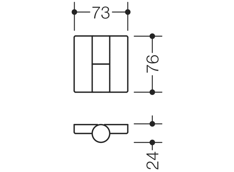 B9505B.75RF навинчивающийся ремешок (пружинный ремешок) HEWI Türzubehör  - Вид №6