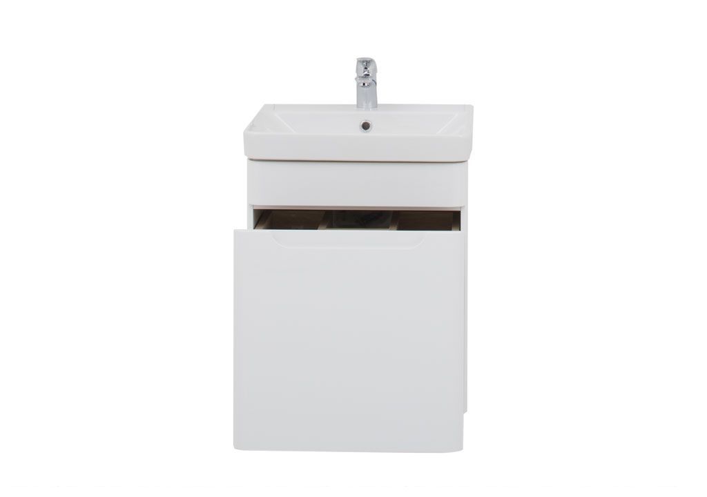 Тумба с раковиной Aquanet София 50 белый 0020174500182310 - Вид №2