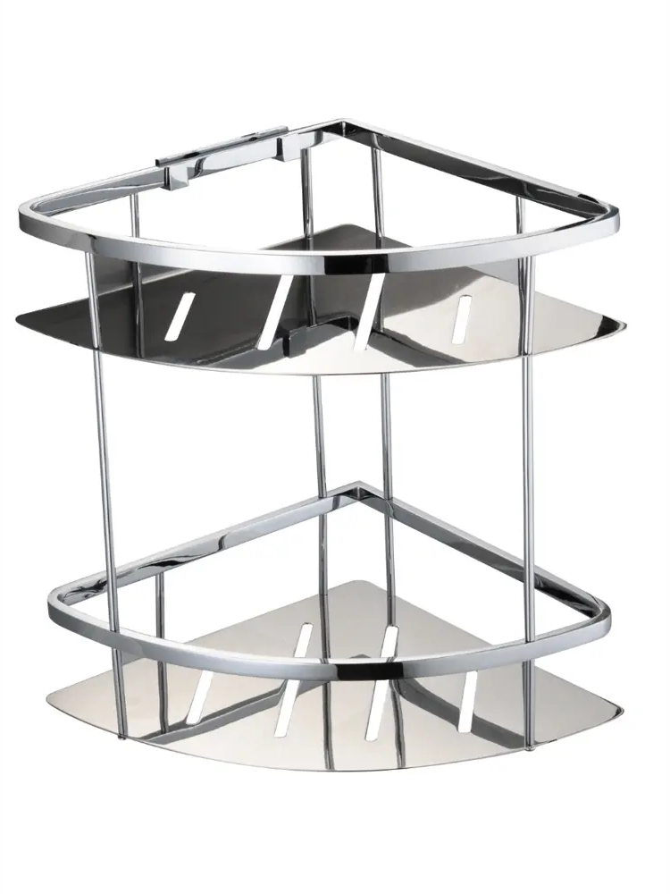 91655032 Полка для ванной комнаты altrobagno altrobagnob082303cr латунь 22.5x22.5 см цвет серый, серебристый STLM-0972733