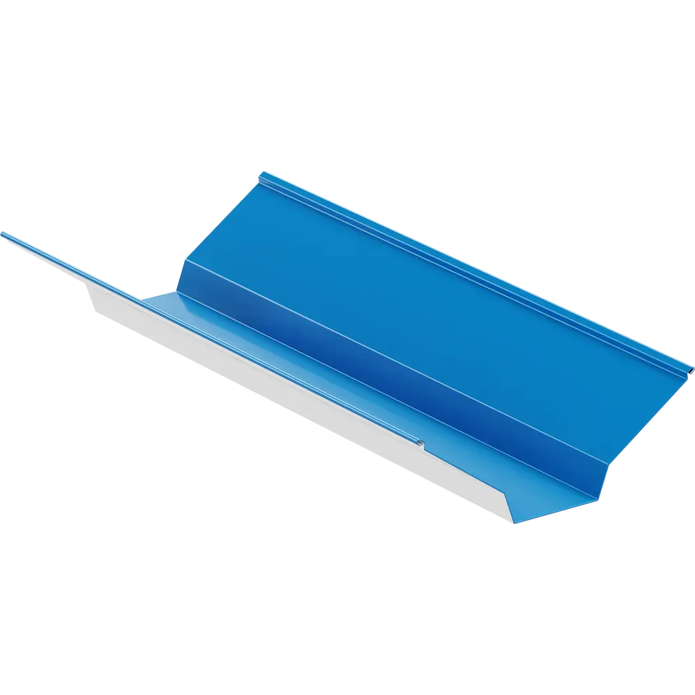 Ендова верхняя 115x30x115 мм 2 м 0.4 мм RAL 5005 синий ВЕГА STLM-2142782