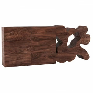 Комод с 6 ящиками орех "Пень толстый" от Odingeniy ODINGENIY ДИЗАЙНЕРСКИЕ, КОМОДЫ "ПЕНЬ" ОТ ODINGENIY 178423 Коричневый;орех