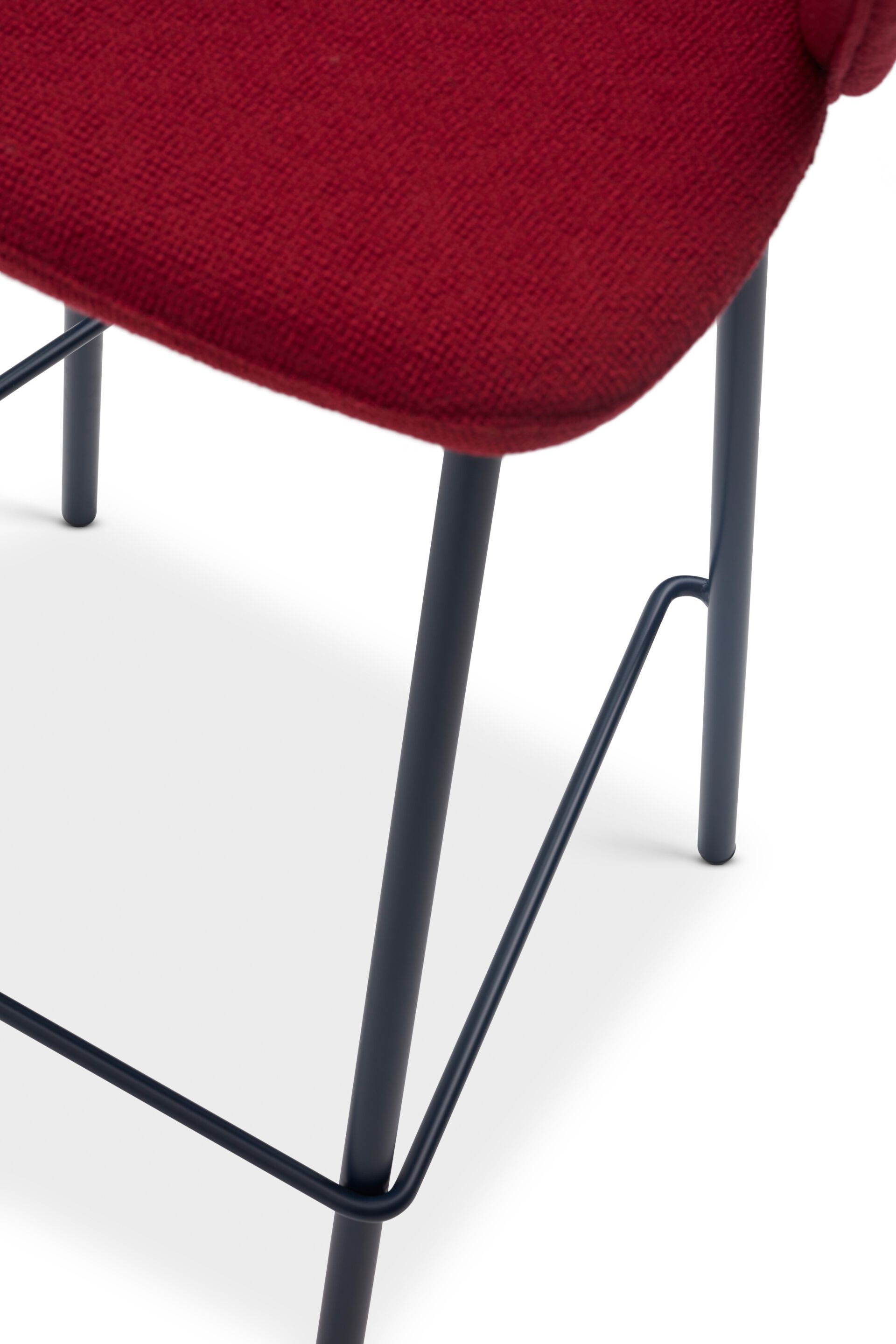 Высокий стул с тканевой подкладкой со спинкой Origins 1971 Fard ARCH-00120056 - Вид №1