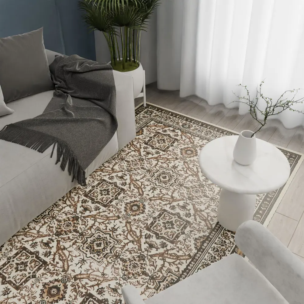 Santreyd Sahara: кремовый ковер 150x230 см для уютного интерьера 89348875 STLM-1042397 - Вид №5