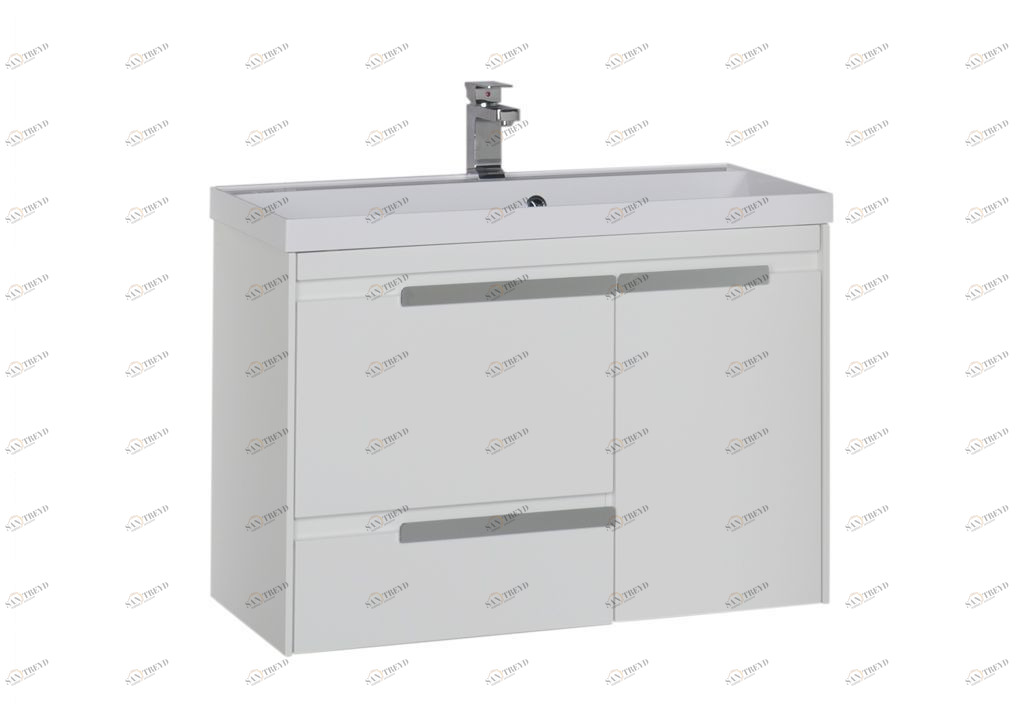 Тумба под раковину Aquanet Тиволи 90 белый sun-id-270660