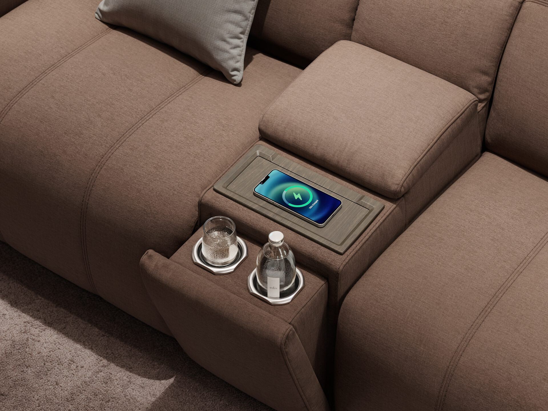 Угловой диван из ткани Sofanella Флорида ARCH-00080727 - Вид №2