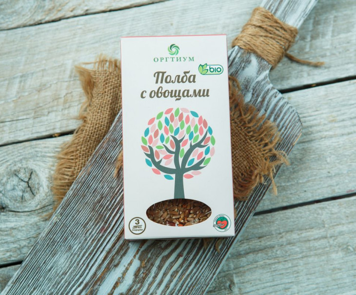 2046 Полба с томатами и базиликом Вкусляндия  - Вид №1