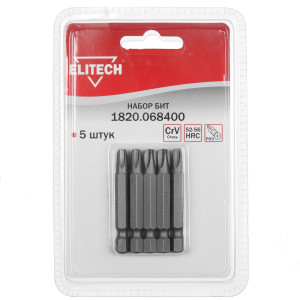 Набор бит ELITECH 1820.068400 9135835