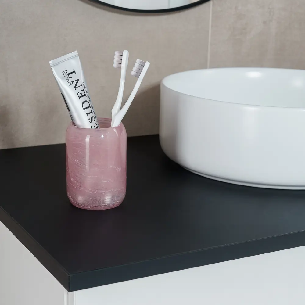 Стакан для зубных щеток Verran Desire в нежном розовом цвете 89384113 STLM-1576224 - Вид №4