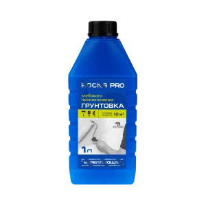 Грунтовка глубокого проникновения Rocks Pro белая 1 л