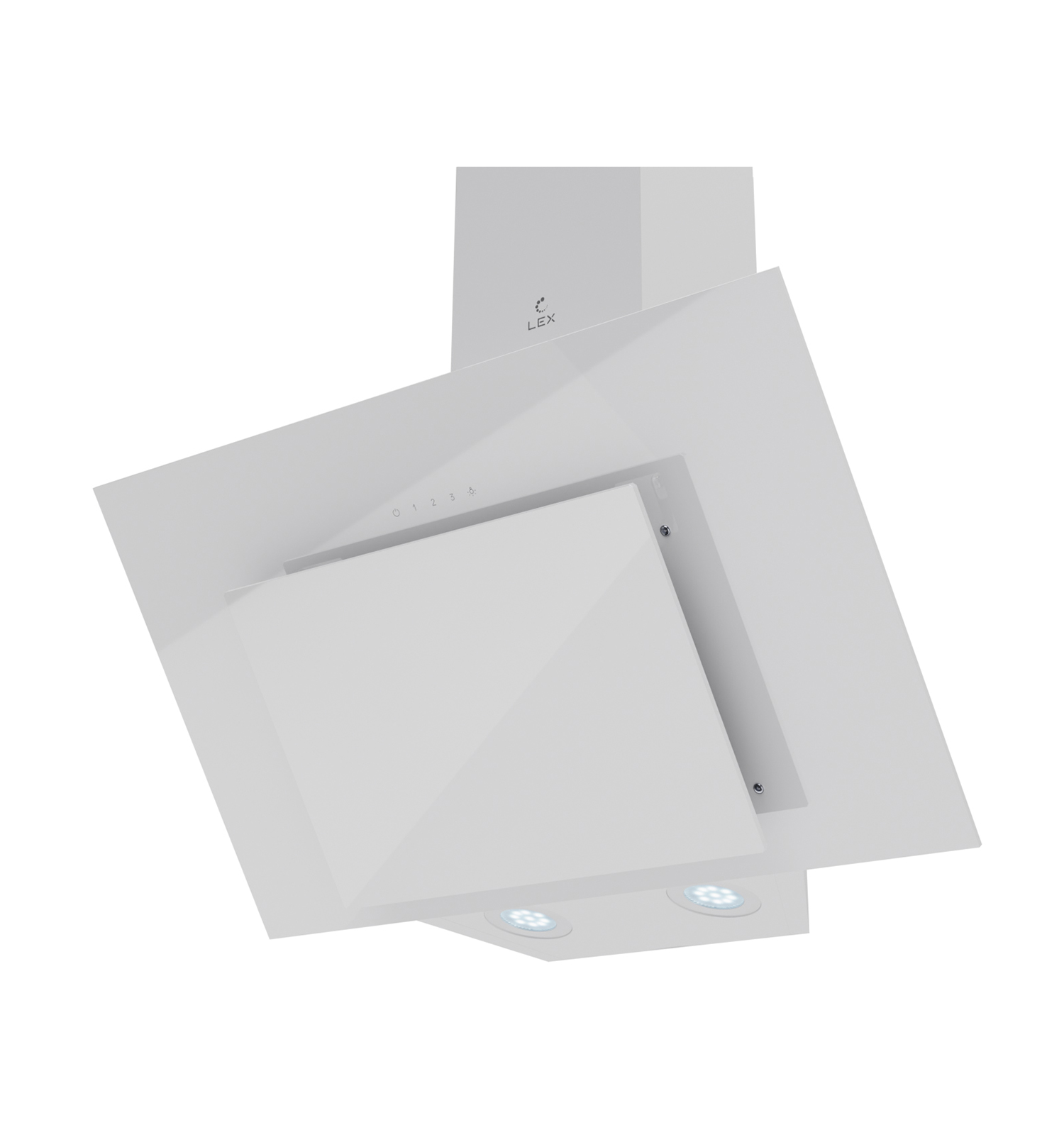 9919454 Вытяжка наклонная LEX MIRA GS 600 белый/белый STDN-0081834 - Вид №1