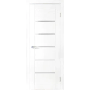 Комплект двери Легда-28 со стеклом 90x200 см полипропилен цвет белое дерево с добором 150 мм