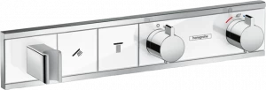 15355400 RainSelect Термостат для скрытого монтажа на 2 функции со встроенным держателем для душа Hansgrohe