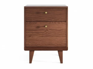 Прикроватная тумбочка дизайнерская коричневая Thimon THE IDEA  210300 Коричневый