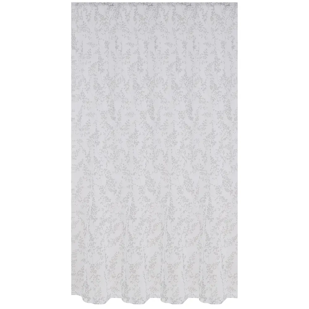AMORE MIO Тюль Фрейя серый 300x260 см с растительным орнаментом 89400784 STLM-1566847 - Вид №1