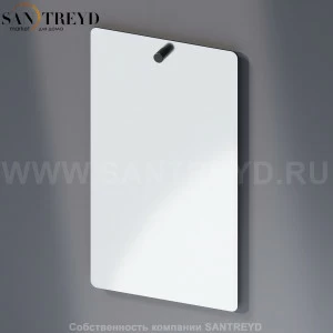 Agape DOT LINE Зеркало с держателем черным ADTL0459.N