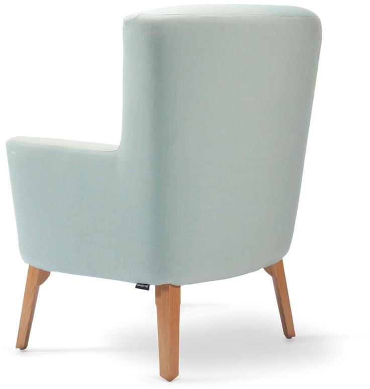 Deadgood Кресло с мягкой обивкой и подлокотниками Love L1 - Вид №3