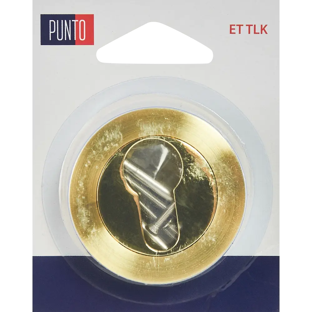 Накладка под цилиндр Punto BK6.R.TLK52 цвет золото 2 шт STLM-2062308 - Вид №3