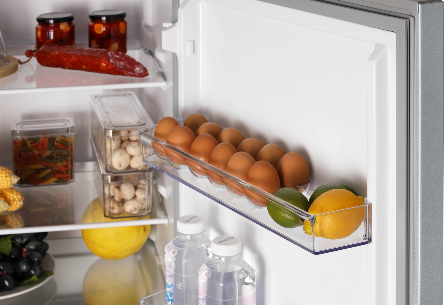 9291902 Холодильник с морозильником   NORD NRB 161NF S серебристый STDN-0077971 - Вид №6