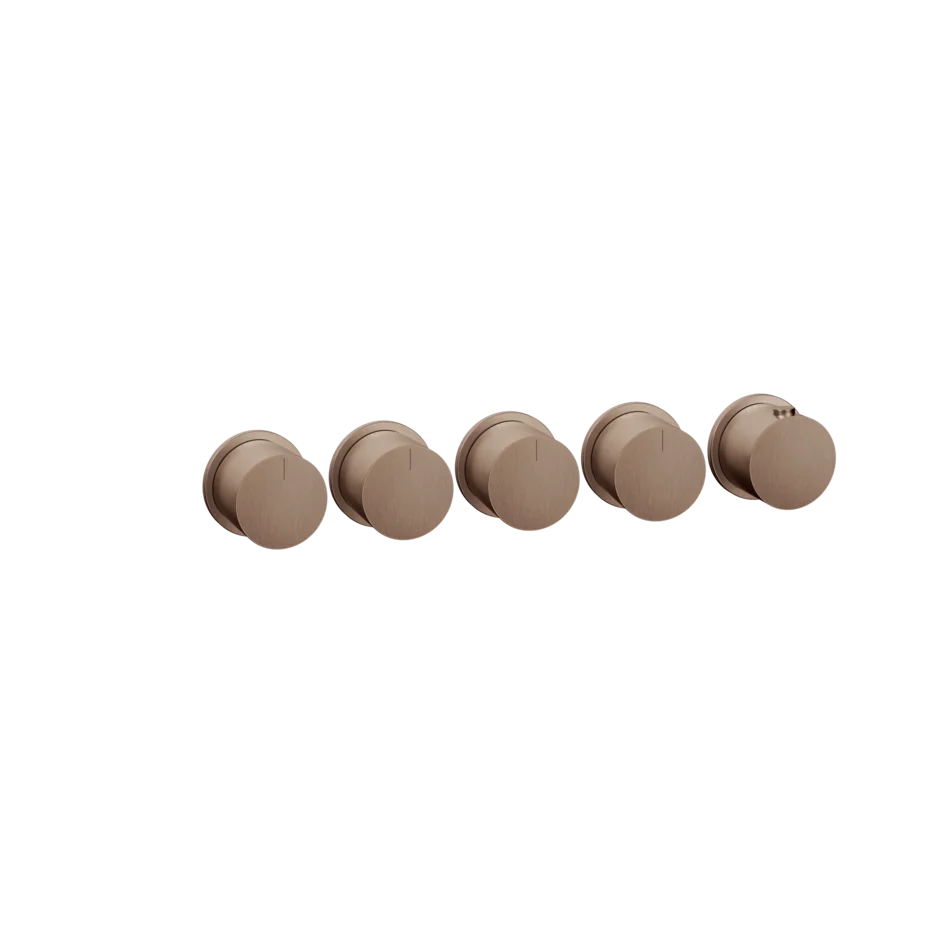 Смеситель для душа 63438 708 Gessi Ventaglio МЕДНЫЙ МАТОВЫЙ PVD 63438708