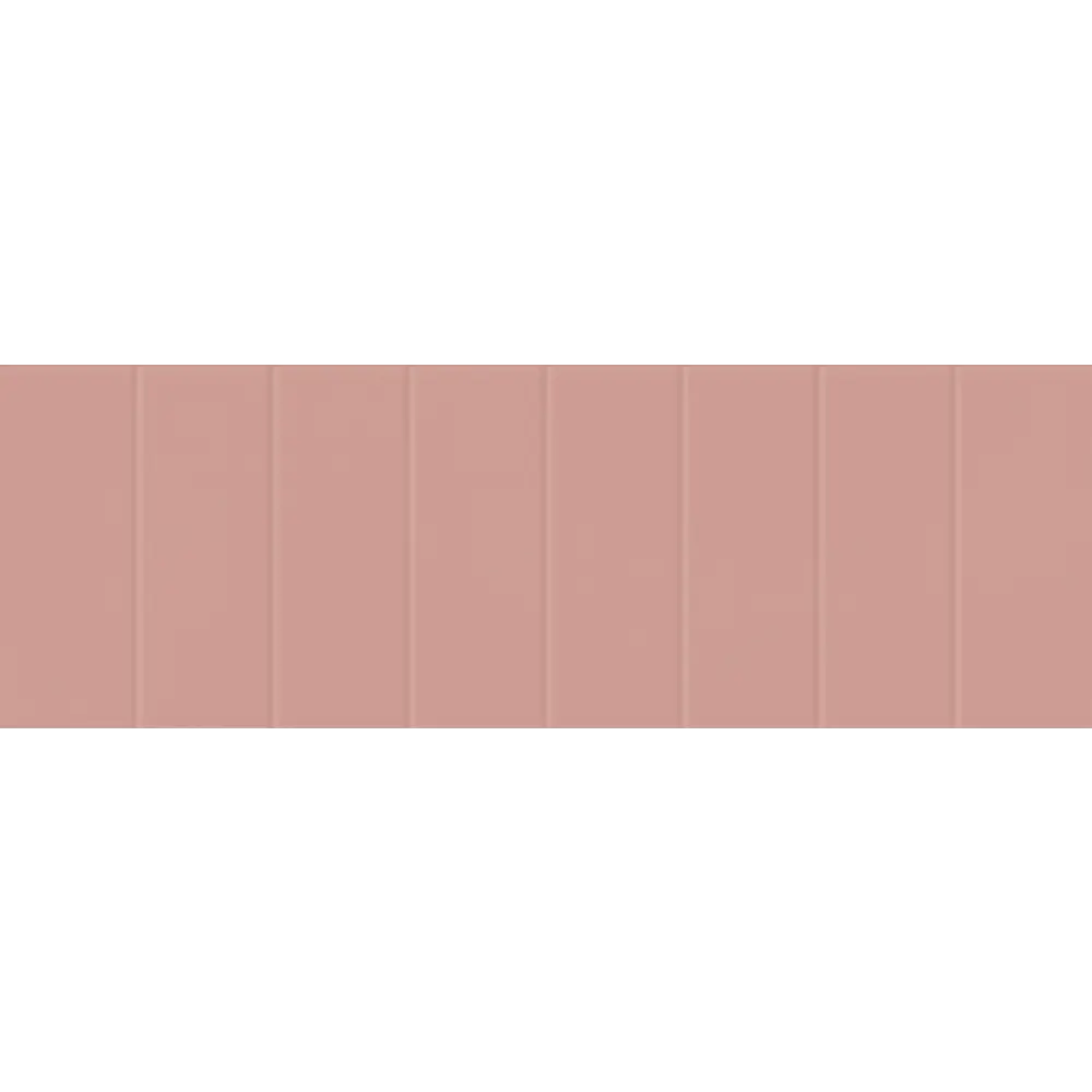 Настенная плитка LB Ceramics Одри 20x60 см 0.84 м² цвет розовый полосы STLM-2103336