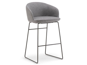 Сани барный стул с подлокотниками