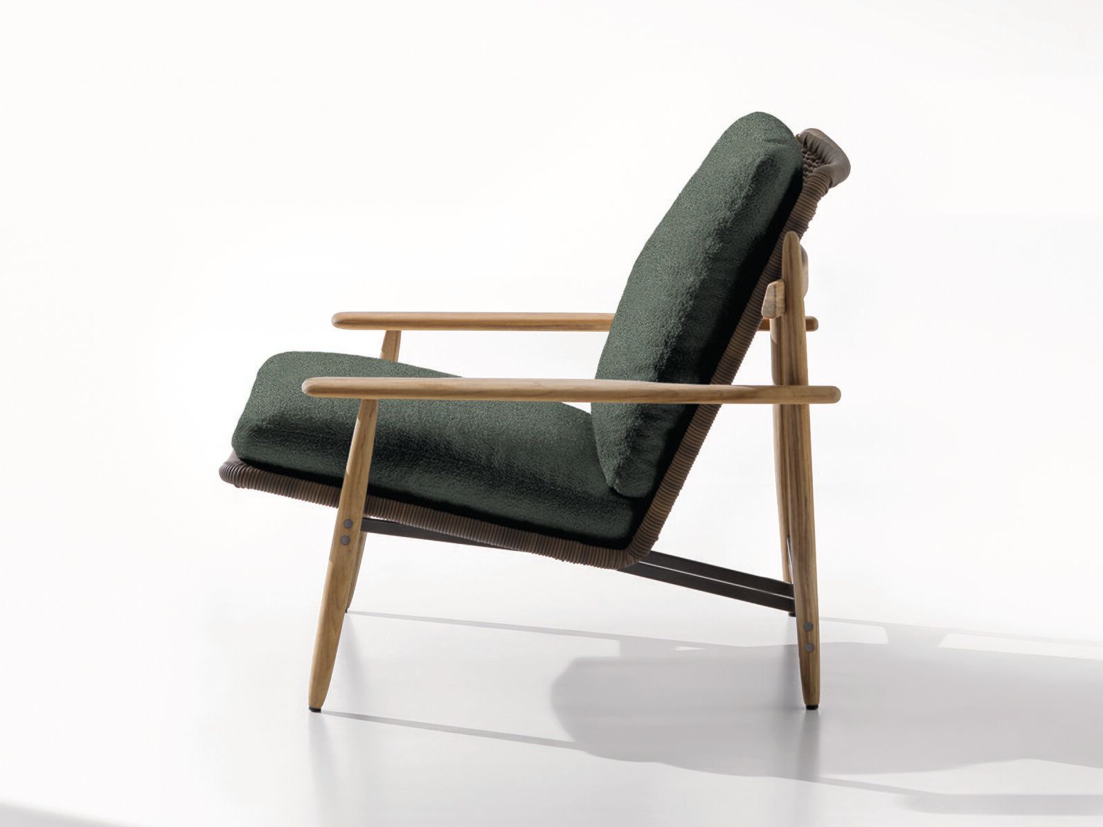 Ткань открытый стул с подлокотниками Minotti Trio Outdoor ARCH-00145280 - Вид №2