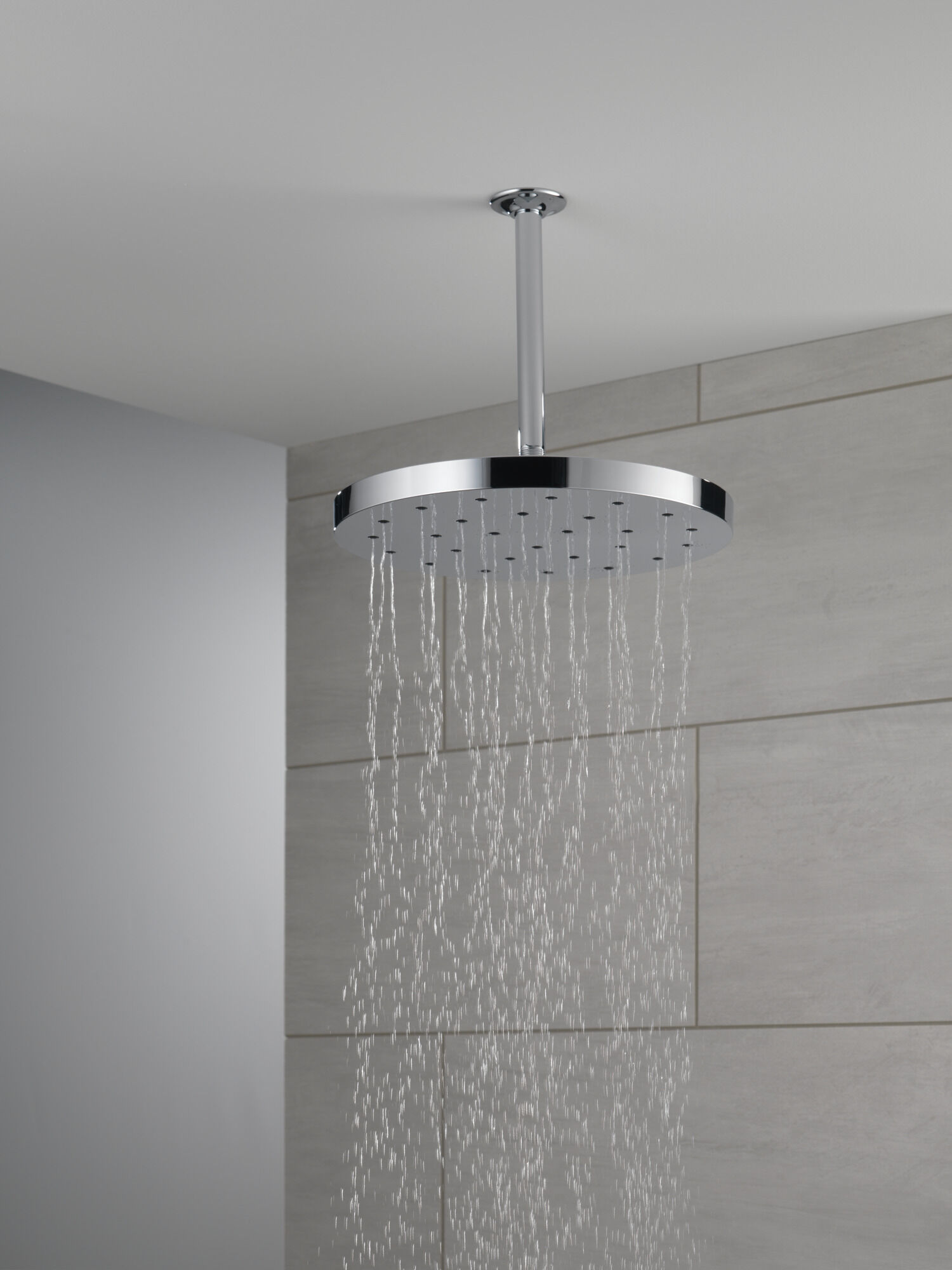 52160-PN H2Okinetic® одинарная душевая лейка с UltraSoak ™ Delta Faucet Universal Showering Полированный никель  - Вид №3
