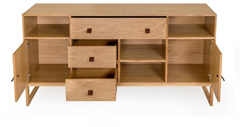 Woodman Комод из фанерованной древесины Slussen 134215001012  - Вид №2