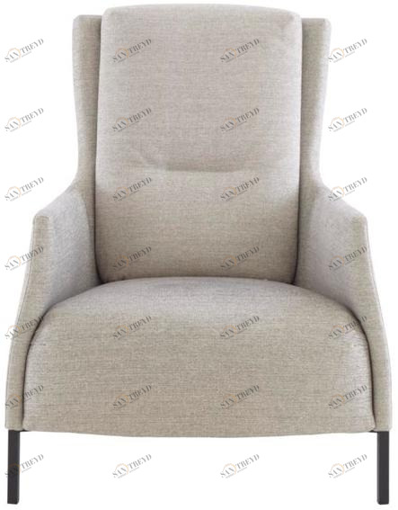 Ligne Roset Кресло из ткани со съемным чехлом с подлокотниками Riga 13500105